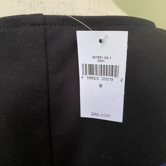 GAP Dress - Midi - Color Block - Bell Sleeves Royal Blue Black SMALL NWT - Picture 12 of 12